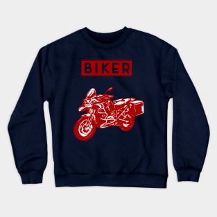 Biker - Motorcycle Crewneck Sweatshirt